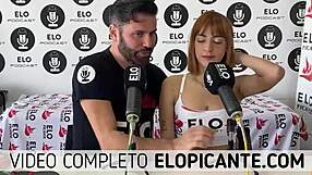 Hell yeah, Melu Vancick flashes huge natural tits in spicy room!