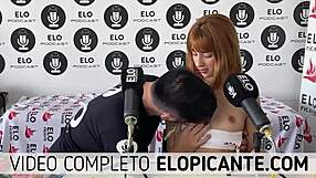 Hell yeah, Melu Vancick flashes huge natural tits in spicy room!