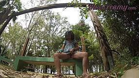 stranger helps me with multiple orgasms in the park