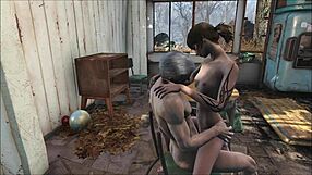 emotional anal fucking in fo4 sanctuary with brunette