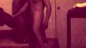 Ebony Massage Therapy Interracial Fuck Caught on Cam!