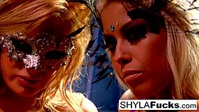 Shyla and Bridgette B Engage in Oral Sex with Big Tits and Ass Exposed