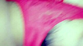 Mostrando A Mi Esposa Con Su Tanguita Roja, Shemale Beauty In Red Thong