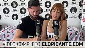 Hell yeah, Melu Vancick flashes huge natural tits in spicy room!