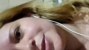 Fat BBW Retro Star Daniela Martins Exposed in Blue Film