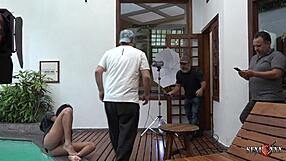 Shayenne Samara Teases Backstage Brazilian Ass Action