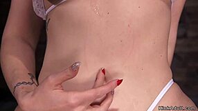 Wow! Huge Tits Redhead Cums Hard on Wild Fucking Machine!