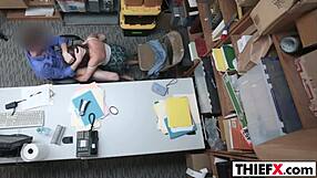 Brooke Bliss Punished With Big Cock In Back Office