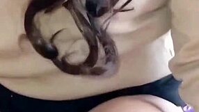 young cute girl secretly fucks at home after school when alone