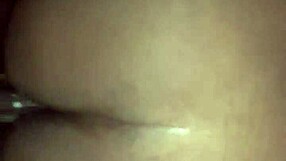 Big ass ebony gets bent over for doggystyle backshots