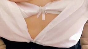 young cute girl secretly fucks at home after school when alone