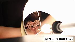 Taylor vixen masturbates in hotel room