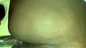 Big ass ebony gets bent over for doggystyle backshots