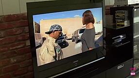 ebony bbw loves big cock smashed in doggy