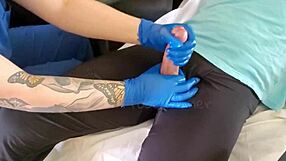 Bold Nurse Roleplays Intense Home Visit, Making Blonde Teen Masturbate To Orgasm