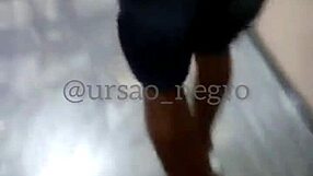 I FOUND a hot BIG-DICKED black guy in the famous MILK STREET in Madureira RJ