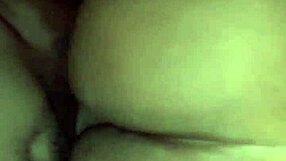 Big ass ebony gets bent over for doggystyle backshots