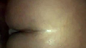 Big ass ebony gets bent over for doggystyle backshots