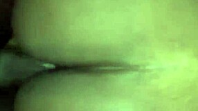 Big ass ebony gets bent over for doggystyle backshots