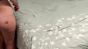 Big booty white girl blows plumber, rides dick, swallows cum