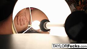 Taylor vixen masturbates in hotel room