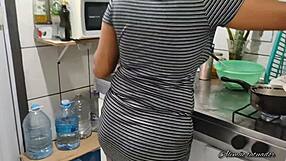 Beautiful Latina Pornstar Sarah Rosa Prepares For Hot Sex Scenes