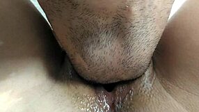 Passionate pussy licking arouses her deeply