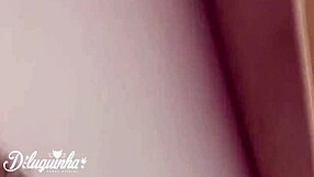 The Young Brunette Teen Was Caught Taking A Relaxing Bath In The Bathroom, Enjoying The Warm Water And Privacy