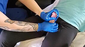 Bold Nurse Roleplays Intense Home Visit, Making Blonde Teen Masturbate To Orgasm