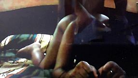 Amateur fucking with my friend, exploring her pussy in detail.