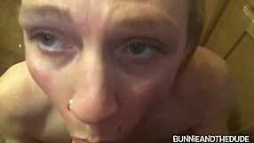 I share a messy homemade moment with my partner.