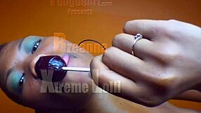 Breanna’s extreme lolli fetish rocks!