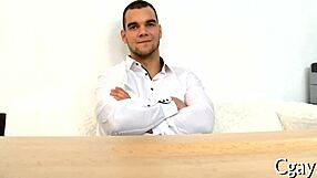 In the wild, two men engage in passionate homosexual sex.