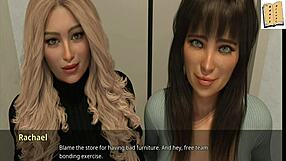 Brunette Girlfriend Uncovers John's Secret Sexual Desires