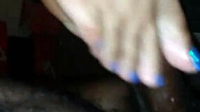 Ms Katt's pretty feet get fucked hard in this scene