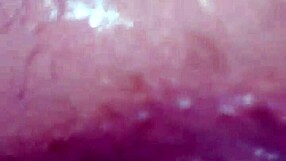 Intense creampie fills emo babe