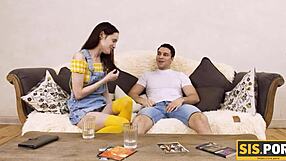 I'm the sexy ginger, drilled by stepbro after losing bets