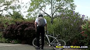 Hey, this virgin boy spreads the good news with first time gay sex 😏