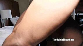 thick freak cherry lixxx feels her first bbc, so intense and wild