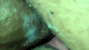 Intense creampie fills emo babe