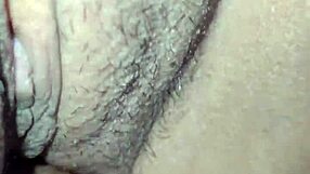 Intense creampie fills emo babe