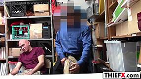 Teen Burglar Sweety Gets Banged Hard in Group Action