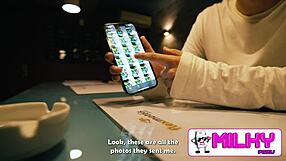 horny brazilian big ass secretary gets ass licked cumshot