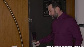 Tommy Pistol slips into newlywed's mouth for blowjob