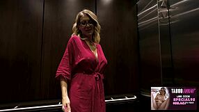 Gigi Dior at a porn convention with my hot busty step mom. First time encounter.