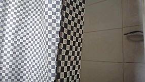 Bathroom scene with andrew byps