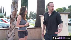 Wow! Cute Teen Teddy Rae Sucks Big Dick!