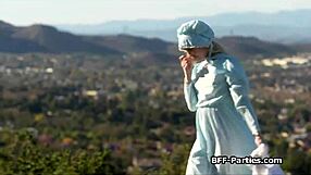 picking up a stranded blonde for group activities