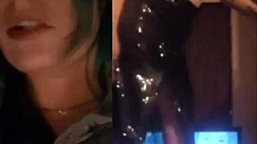 jolene's sexy comeback with striptease and ripped clothes