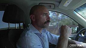 Sexy petite maid lily larimar caught masturbating gets hard cock